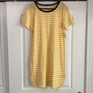 Striped tshirt dress